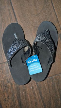 Sandals black  size 7 new