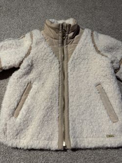 Chloé Baby Off-White Paneled Coat NEW