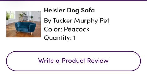 Stylish Velvet Dog Sofa Bed – Peacock Blue
