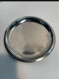 8" Stainless steel plates
