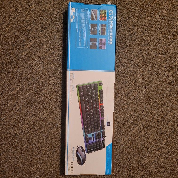 Keyboard and mouse for USB that lights up