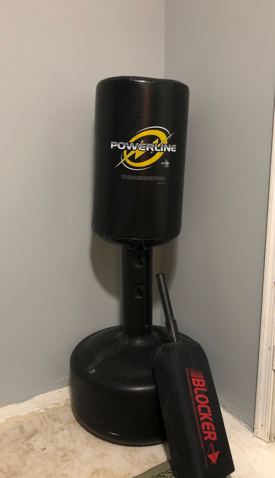 Punching Bag w/ Blocker