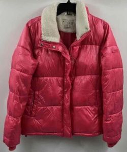Koolaburra By UGG Womens Hot Pink Puffer Jacket Coat Size S