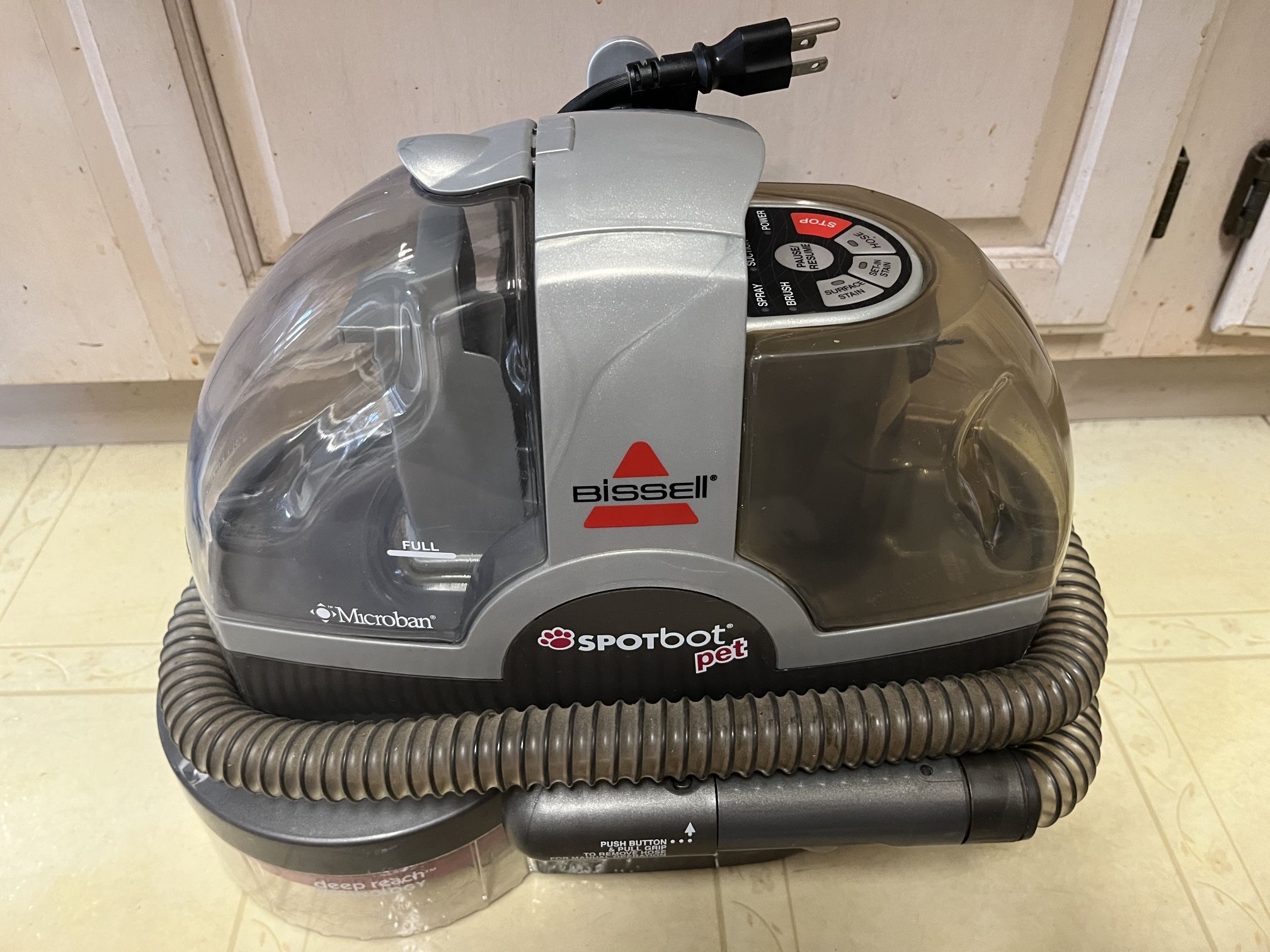Bissell SpotBot Pet Portable Carpet Cleaner 33N8 Stain Remover