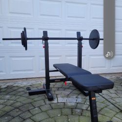 bench press n weights 💪