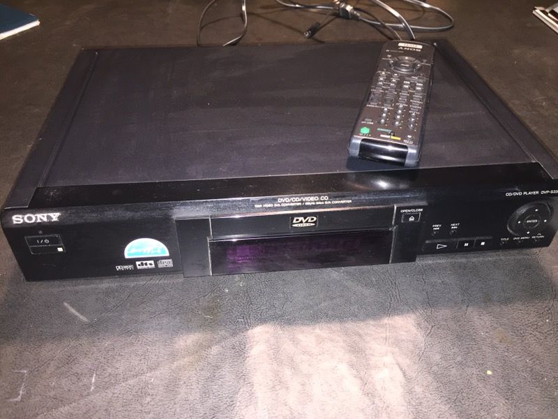 Sony CD and DVD player