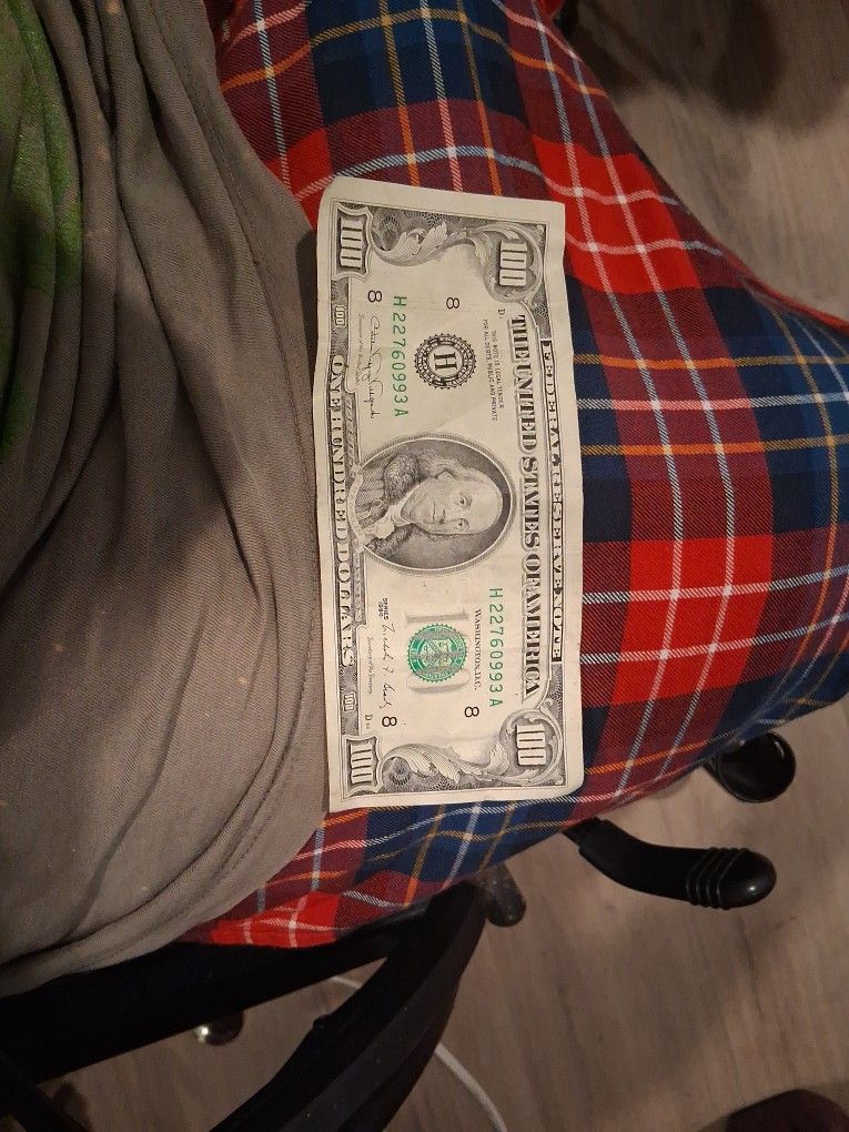 100 Dollor Bill Collectable