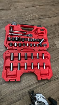 Craftsman Socket and Ratchet Set with Case
