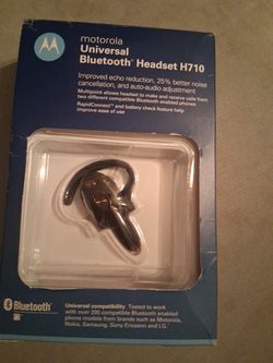 New Motorola Bluetooth Headset H710 – Universal – Hands-Free