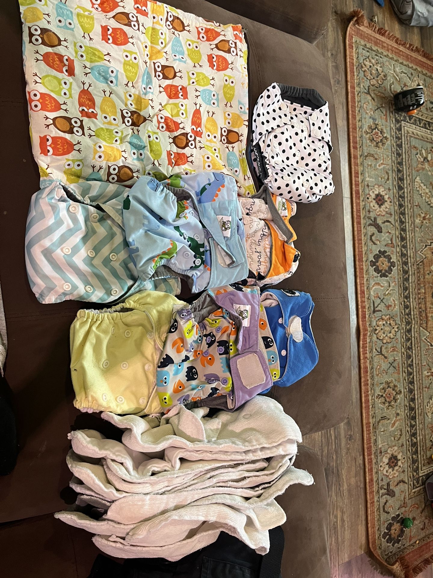 Lot Of Cloth Diapers 