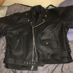 Mens Leather Designer jacket 