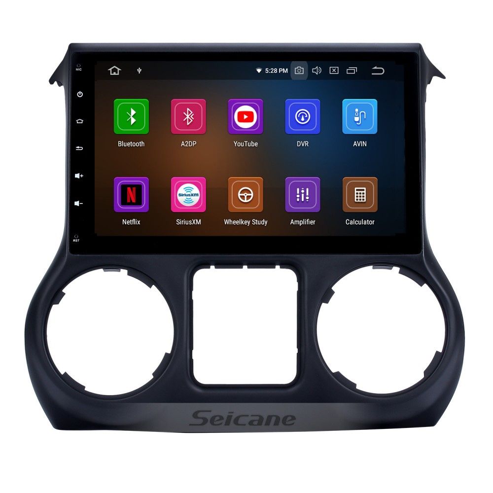 Jeep Wrangler JK 10.1” Android Radio