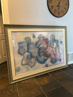 47” X 65” Picture And Frame