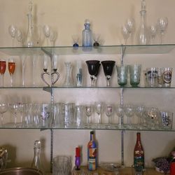 Assorted Stemware & Glassware