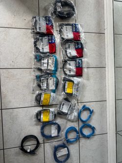 Mixed Cable Lot – Tripp-Lite, StarTech & More