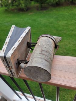Vintage Mid-Century Bee Smoker - Rustic Farmhouse Decor