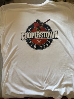 Cooperstown New York Baseball Graphic T-Shirt