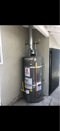 Water heater install