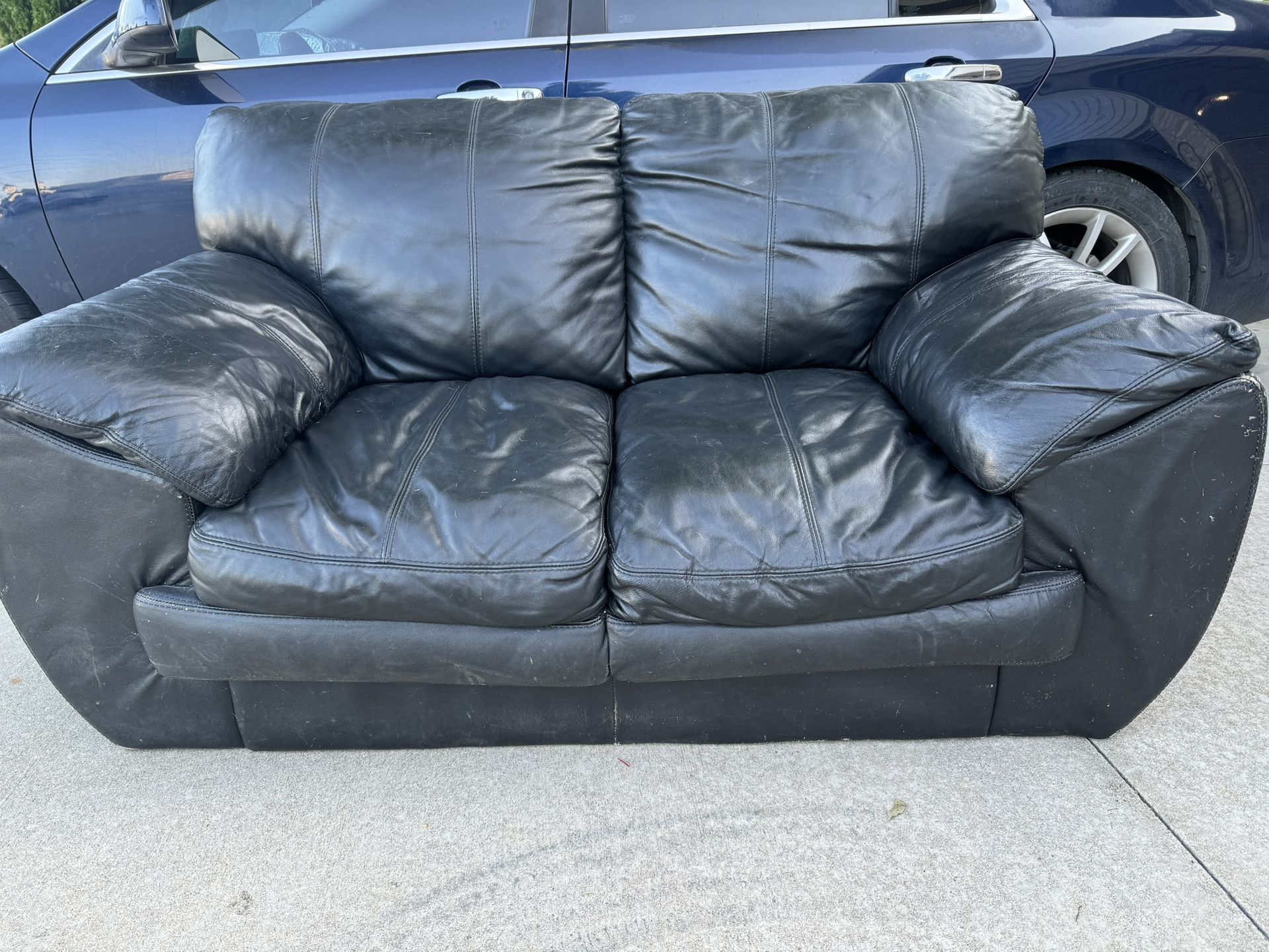 Leather Loveseat For Sale