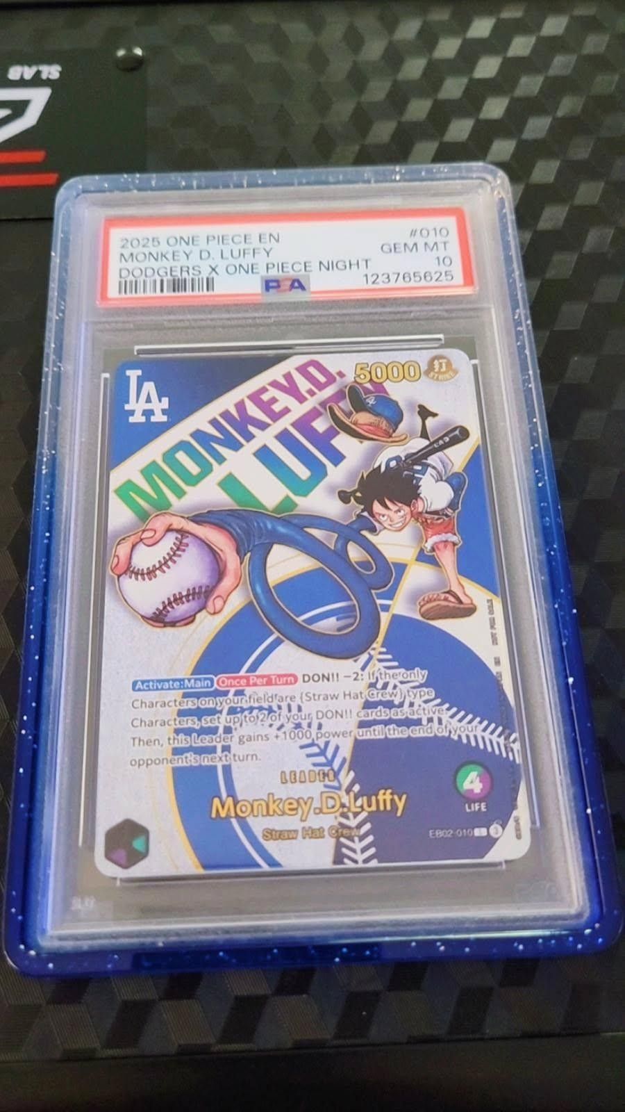 Luffy Psa 10 FT/FS Pokemon