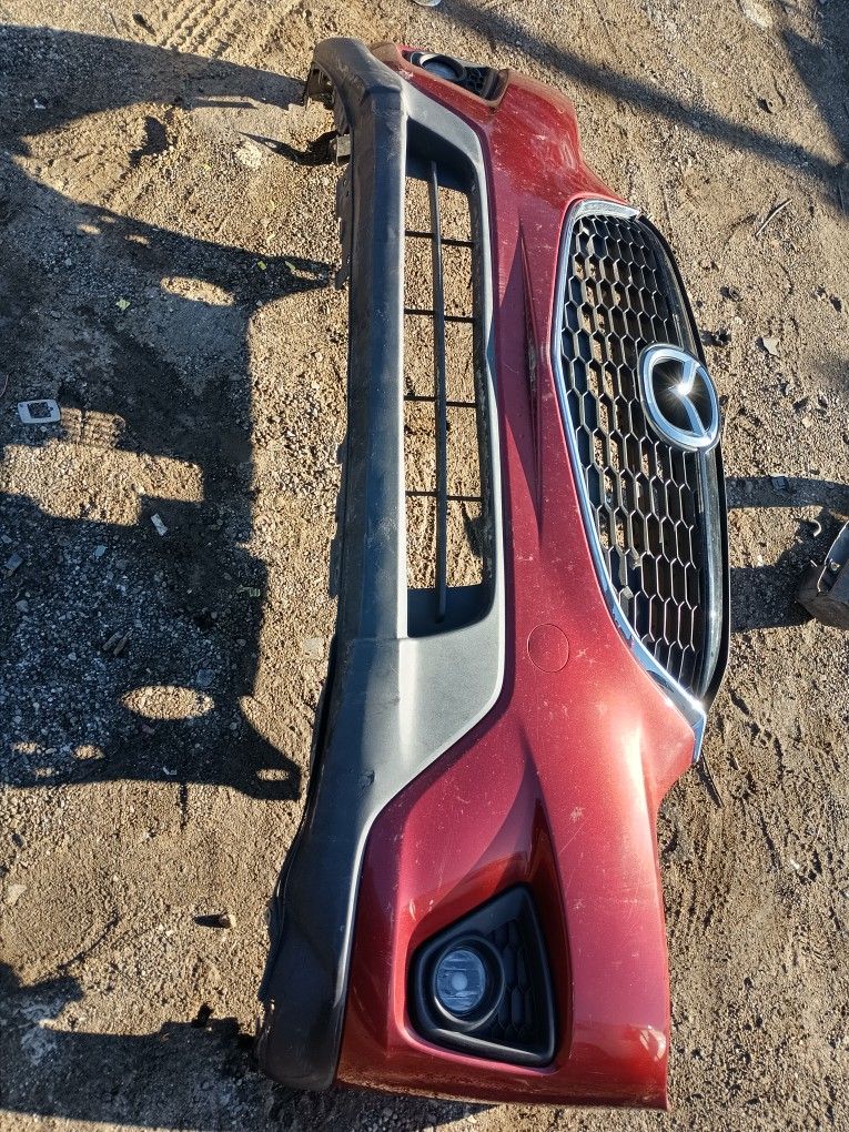 Complete Front Bumper Cover With Gillie And Everything On It For 2014/16 Mazda CX 9