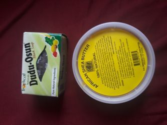 Shea butter and black soap good for skin