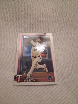 2025 David Festa, Topps Rookie card # 178 series one