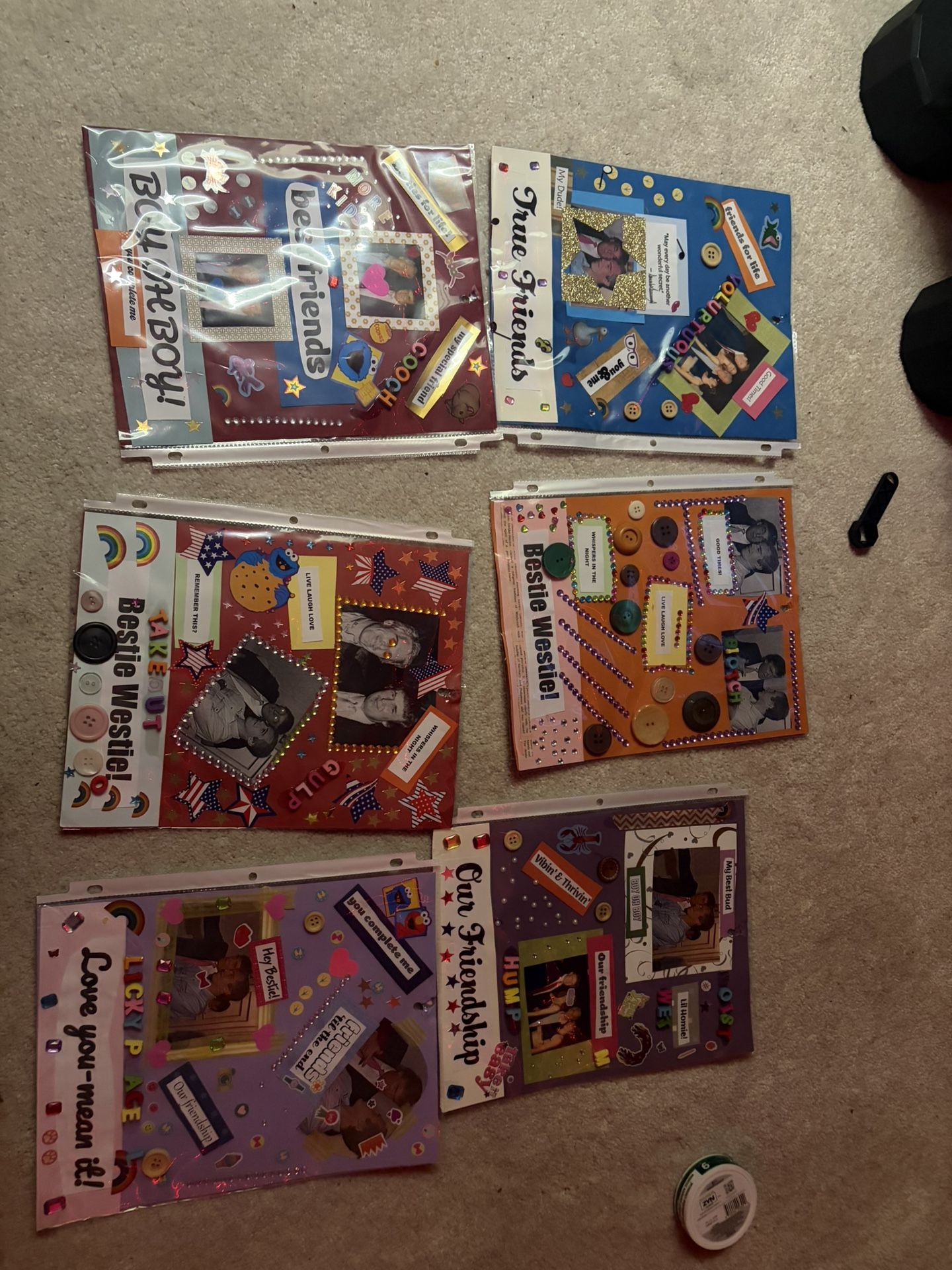 Trump and Epstein funny scrapbook pages