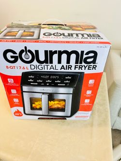 Gourmia 8-Qt Digital Air Fryer - Brand New Open Box