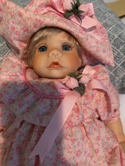 Cal-Hasco vintage bunny and tutu doll by artist Holly Hunt