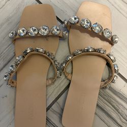 Rhinestone Sandals 