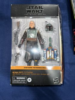 Star Wars Black Series The Mandalorian Boba Fett (Tython) (Walmart Exclusive) Damaged