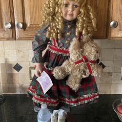 Beautiful Xmas Doll