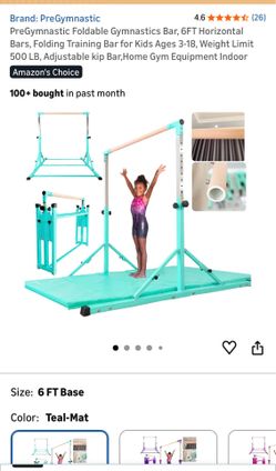 Gymnastics kids play set home gym