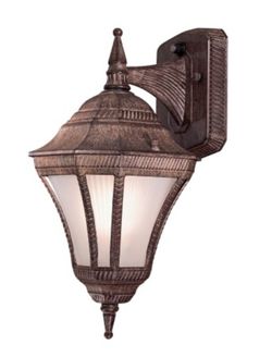 3 Outdoor Wall Mount Lantern Style Lights