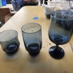 Blue Glass Glasses