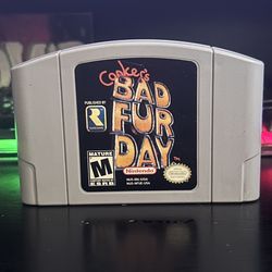 N64 Conkers Bad Fur Day (Authentic)