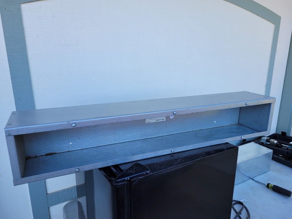 Wire Trough, 6inx6inx36in, New