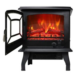 Heater & Digital Fireplace NEW Classy With Heat For Cold And Nice As Decor