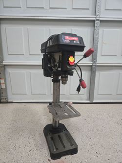 Craftsman 10-inch benchtop drill press with Laser Trac alignment