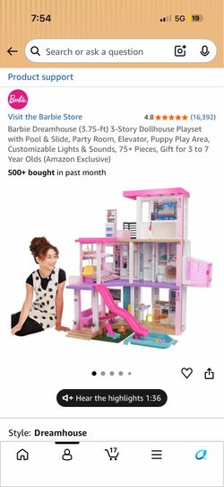 Barbie dream house