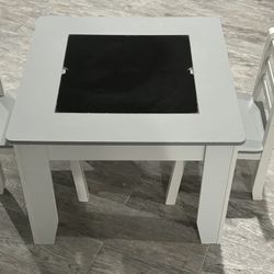 Kids 3 Piece Chair And Table Set 