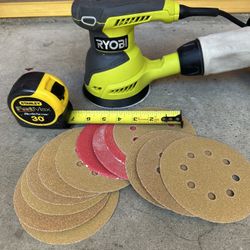Ryobi Palm Sander, Orbital Sander, Tool 