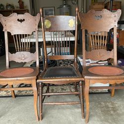 Antique Chairs - 1880s to 1920s