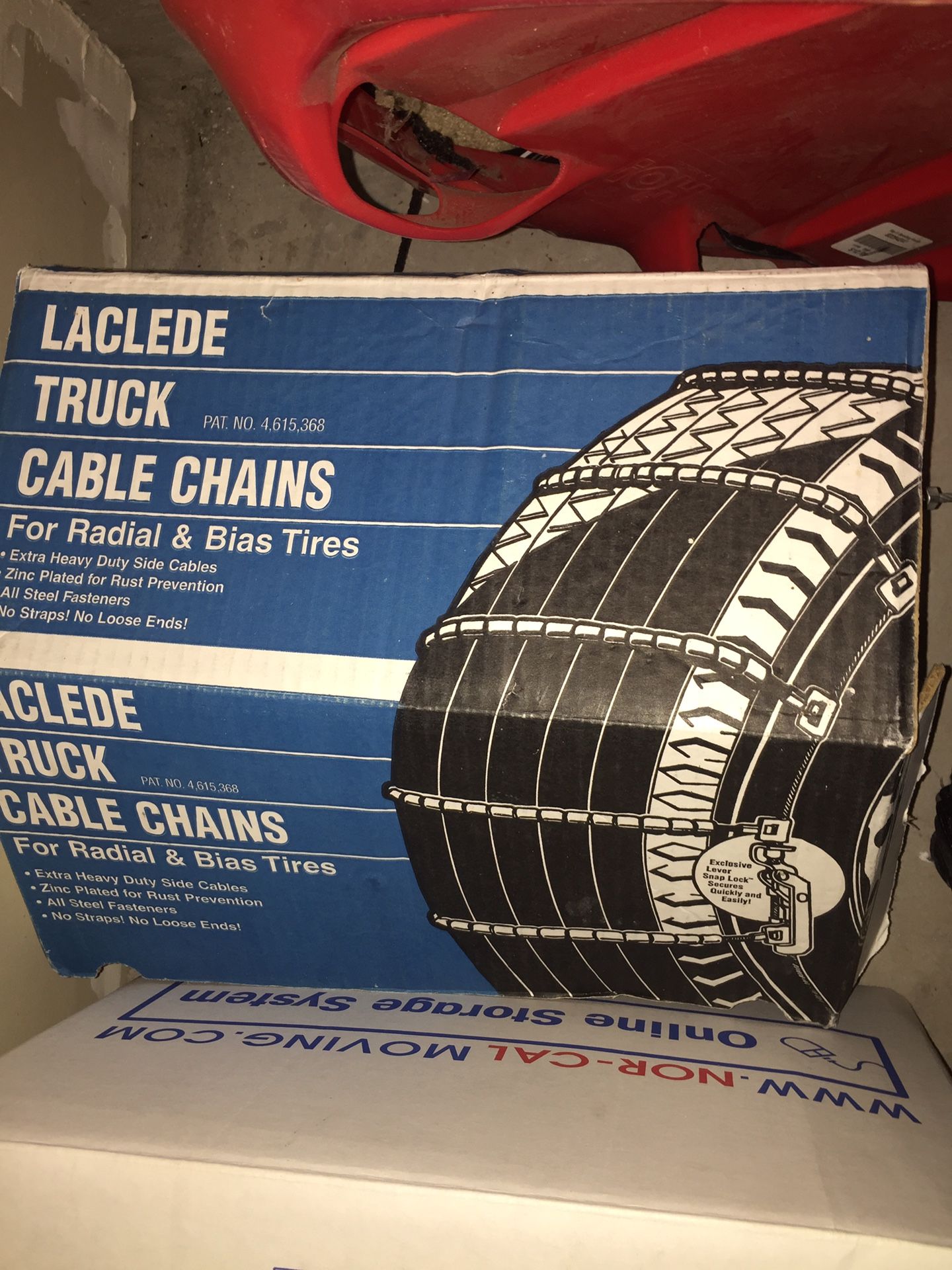 Snow tire chains