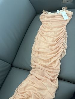 Nude Long Dress