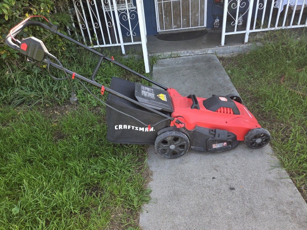 CRAFTSMAN Electric Lawn Mower, $170