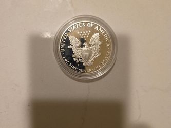 1988-S American Silver Eagle Proof – 1 Oz .999 Fine Silver
