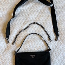 Authentic Prada Nylon Bag Small 