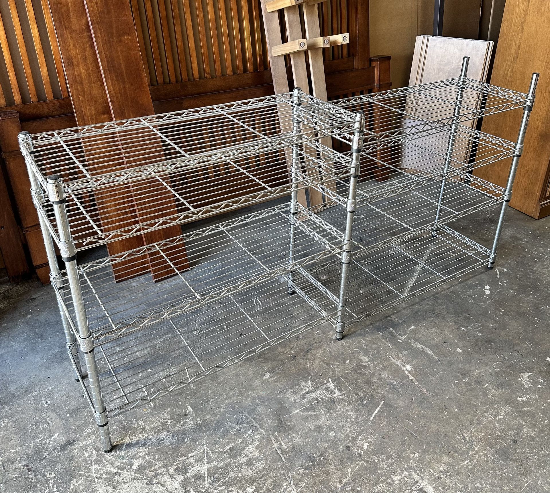 Lateral Wire Shelf Unit